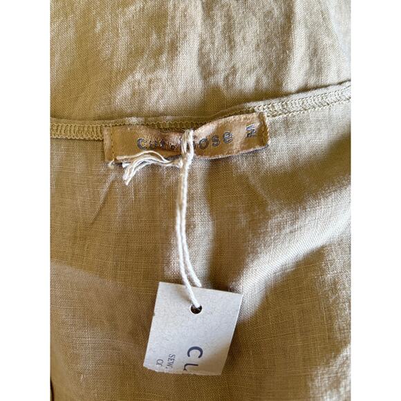 Cut Loose Hanky Linen One Button Vest - Picture 4 of 4